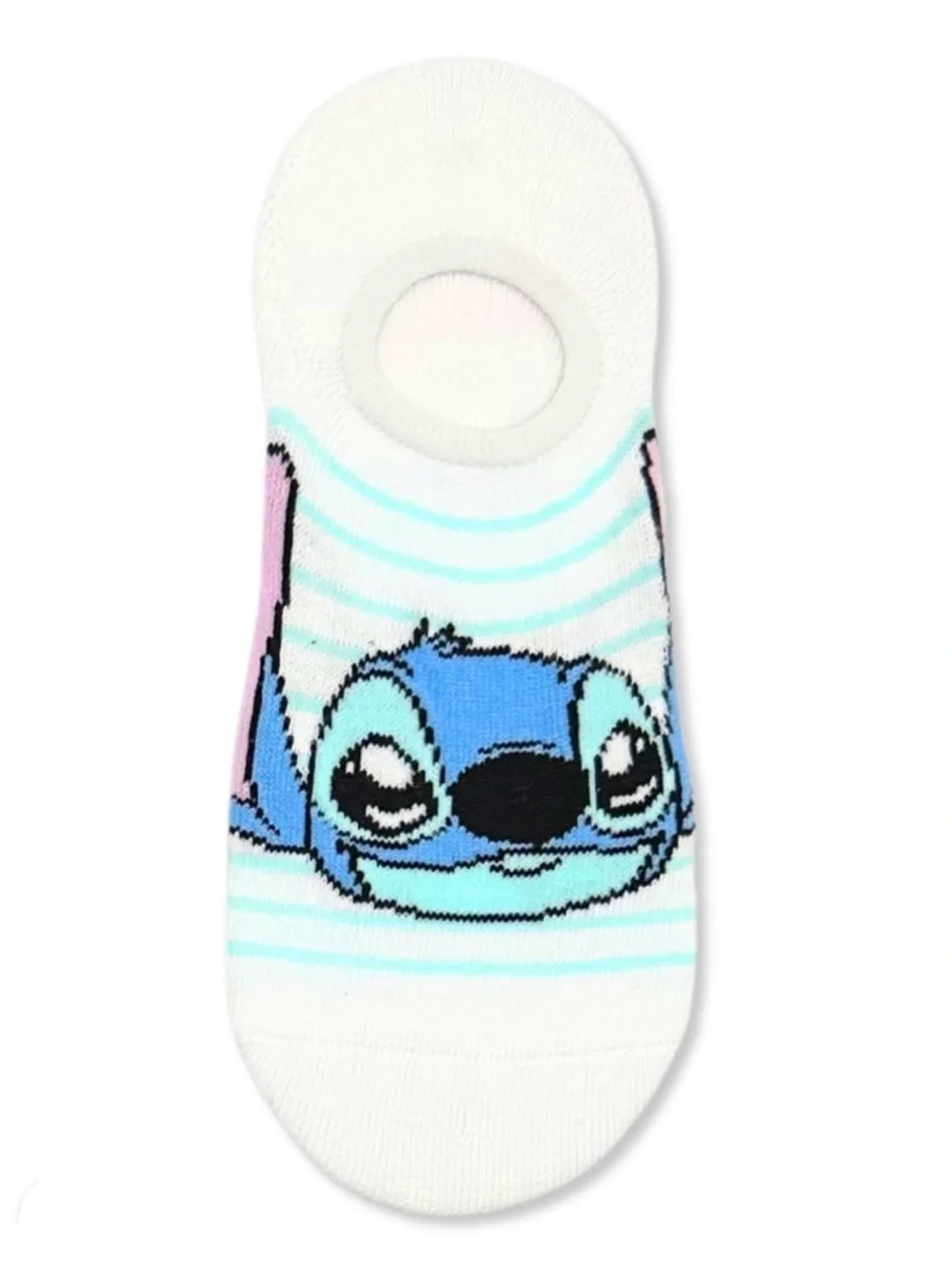 Disney Stitch Women’s Scoop Liner & No Show Socks, 3 Pack Each
